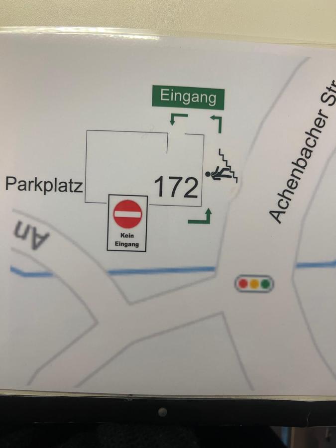 Siegen Monteurzimmer Buitenkant foto